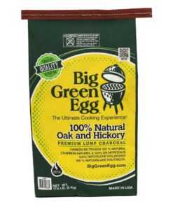 Big Green Egg Hickory and Oak Charcoal