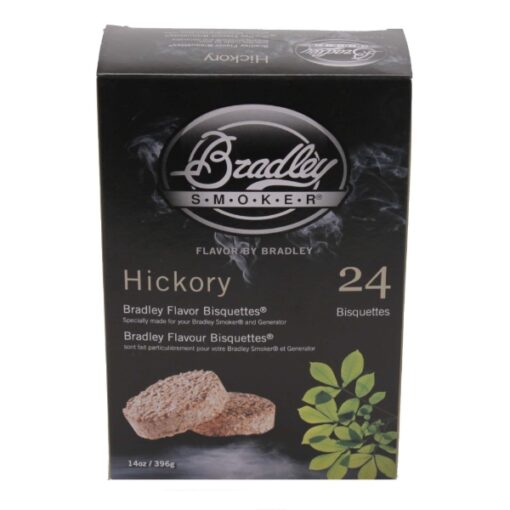 Bradley Smoker Hickory 24 Bisquette pack