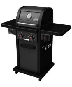 Coleman Revolution 2-Burner Barbecue w/Folding Shelves Black MATTE