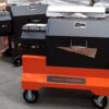 YS640s Competition Cart: Orange Cart / Black Yoder Plate