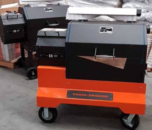 YS640s Competition Cart: Orange Cart / Black Yoder Plate